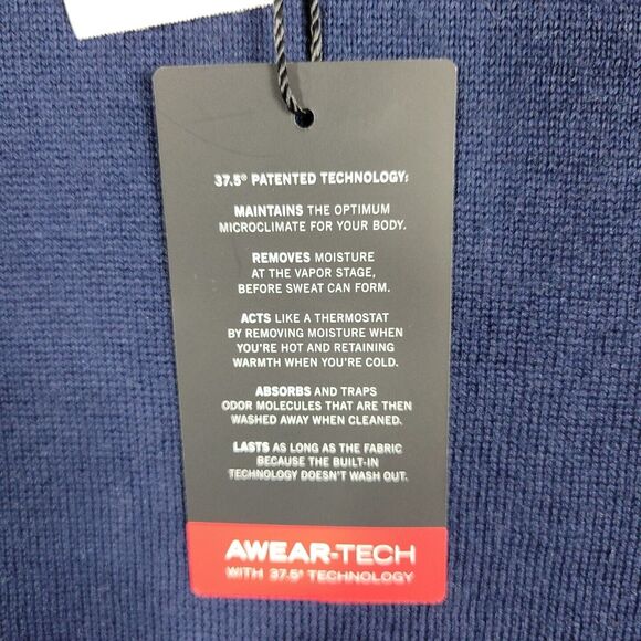 Kenneth Cole AWEAR-TECH Sweater Blue Green Long Sleeve Pullover Size XL Slim Fit - Picture 6 of 14